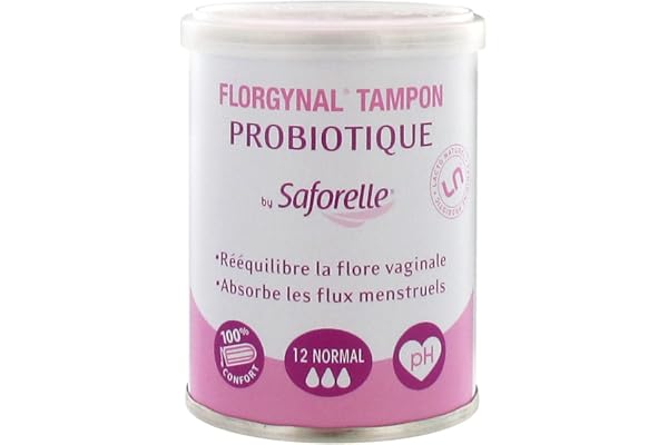 Saforelle Florgynal probiotic normal 12 tampons