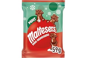 Maltesers Reindeer Chocolate Christmas Mint Small Sharing 59g