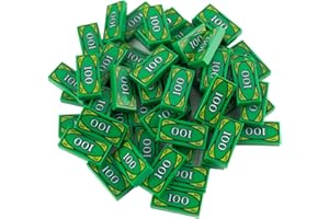 STEIN-EXPERTE Lego® 50 piastrelle da 100 dollari – perfette per banche, negozi e scene di ladri ricchi di azione!