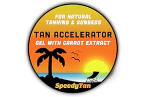 SPEEDYTAN Premium Tan Accelerator Cream - For Sunbed Use & Natural Tanning - Natural Tanning Accelerator With Carrot Tanning Oil - UK Based Brand