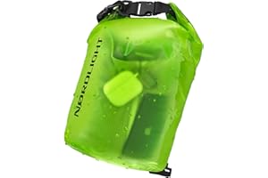 Nordlight Bolsa Estanca Impermeable - Dry Bag de 2l, 5l, 10l, 15, 20l, 30l, Mochila Impermeable con Cierre Enrollable Y Correa De Hombro | Mochila Estanca con Funda Impermeable para Móvil Y Riñonera