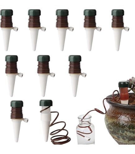 4 stuks automatisch irrigatiesysteem, waterdispenser, planten, irrigatie voor planten op vakantie, irrigatieapparaten voor tuin, balkon, potplanten, kamerplanten, bloemen