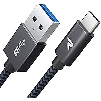 RAMPOW Cavo USB Type-C Carica Rapida e Trasmissione Compatibile per Samsung S9 / Note 8 / S8, Huawei P10 / P9, Xiaomi…