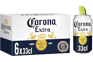 Corona Extra Bière Pack 6 Canettes 33cl