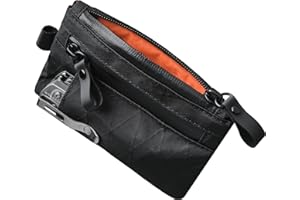 ALPAKA Zip Pouch Pro, Portefeuille Homme Minimaliste avec Protection RFID, Porte-Cartes d'Identité, Pochette Compacte pour Homme avec Fente pour Outil Multifonction, Porte-Monnaie Résistant à l'eau