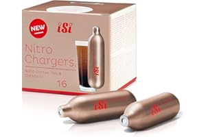 iSi Nitro - Bombonas de sifón Nitro Whip, paquete de 16 unidades