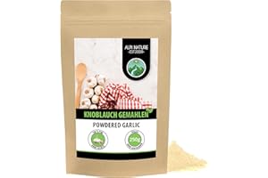 ‎ALPI NATURE Alpi Nature Knoblauchpulver 250g, Knoblauchpulver gemahlen, Konblauch getrocknet und gemahlen