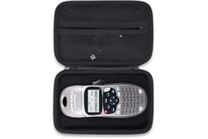 AONKE Funda rígida Estuche para Dymo LetraTag LT-100H/LT-100H+ Plus Impresora de Etiquetas Rotuladora Portátil Teclado
