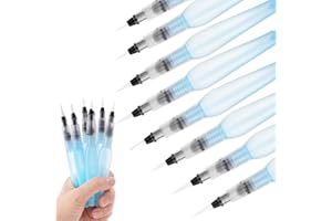 Prasacco 8 rotuladores de acuarela recargables, para acuarela, artistas, caligrafía