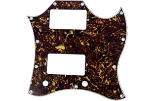 kaish oscuro marrón tortuga SG cara llena Golpeador para Gibson SG guitarra especial