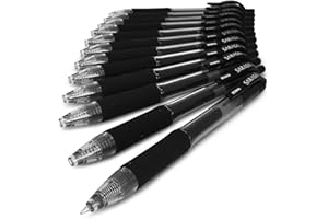 ZEBRA PEN Zebra Sarasa Długopis kulkowy 0,7 mm z chowanym atramentem żelowym, zestaw 3 szt., czarny atrament