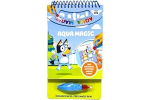 BOOGHE Bluey Aqua Magic - Colouring Books for Children, Ages 3 Years Plus