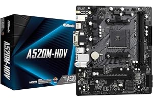 Asrock A520M-HDV - Scheda madre