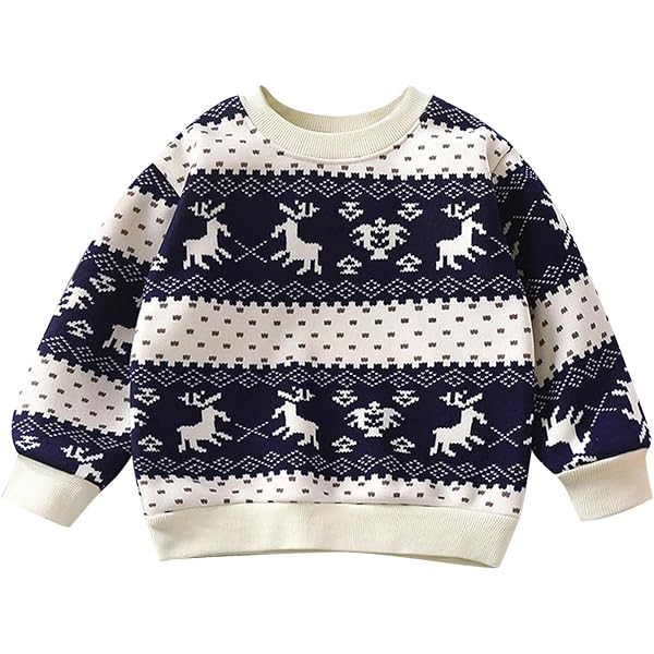 Maglione Di Natale Per Bambini – Morbido E Festivo, Taglie 2-6 Anni