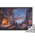 Clementoni Collezione Alta Qualità - Puzzle 1000 Pezzi 'Prepararsi Per Natale' - 70x50 Cm, Made In Italy, Per Adulti 14-99 Anni