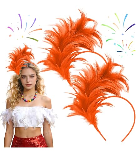 Clip Per Capelli Con Piume Arcobaleno, Orgoglio LGBTQ, Hippie, Estensione Arcobaleno