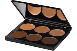 Sleek MakeUP Cream Contour Kit, 6 Easily Blendable Colours for Smooth and Long Lasting Contour, Extra Dark
