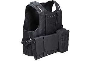 MILALOKO Mimicool, Gilet tactique amphibie, camouflage, action rapide.