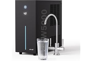 Frizzlife CW5000 Vattenfilterkylare | Kallt vatten och miljö, för omvänd osmos och undervattensfilter, 1/4 tum och 3/8 tum snabbkopplingar
