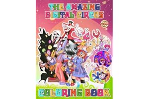 The Amazing Digital Cir-cus Coloring Book for Fan Men Teen Women Kid: A Cool Colouring Book With Many Illustrations For Fans of All Ages To Relax And ... Work Office, Home, School | 8.5 x 11 inches
