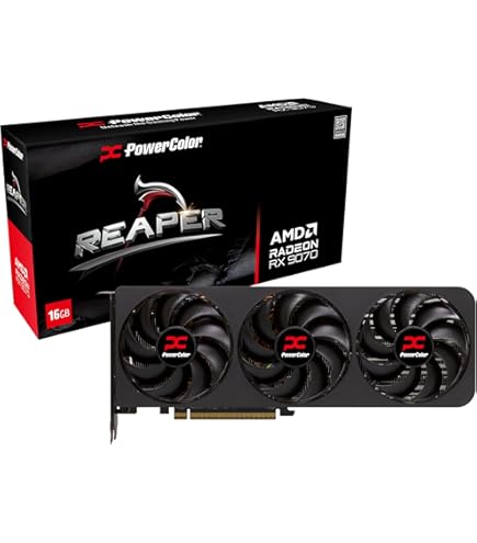 Amazon.in: Buy PowerColor REAPER RX 9070 XT Graphics Card, 16GB