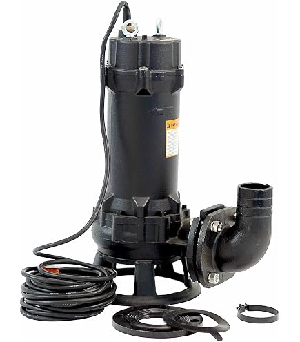 Produktbild von DAMBAT Fäkalienpumpe Magnum 1,5kW - Profi Tauchpumpe Mit 20m Schlauch