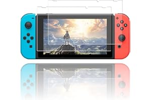 GG ACC BY GOGIK 2 occhiali temperati compatibili con Nintendo Switch - Protezione ottimale - Qualità dell'immagine HD ad alta definizione - Resistente ai graffi - Non compatibile con Switch Oled e Lite