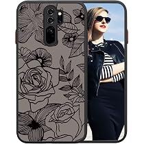 Handyhülle Für Xiaomi Redmi Note 13 4G - Durchsichtige Silikon-Hülle Mit 3D-Rosen-Druck Und Vollständigem Kameraschutz