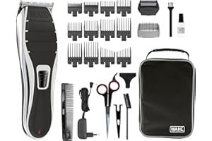 WAHL Clipper 2 in 1 Tagliacapelli e rasoio agli ioni di litio ricaricabile con cavo e kit combinato di tagliacapelli e rasoio