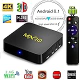 LinStar Android TV Box, 4GB DDR4 +32GB, Smart 4K TV Box Android 7.1 Wifi Set Top Boxes Support 3D 4K Ultra HD TV