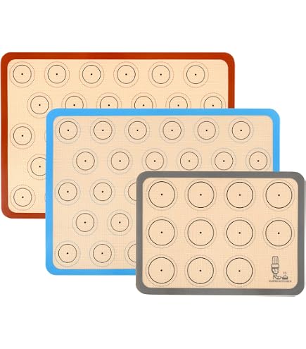 Tapis De Cuisson Micro-Perforé Silicone Double Face 40x30 Cm - Anti-Adhésif Réutilisable