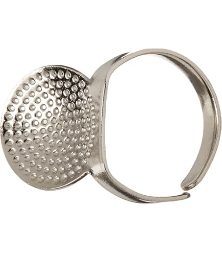 Clover Fingerhut Klein – Aus Flexiblem Gummi Mit Genoppter Metallspitze, Für Handnähen