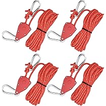 4 Pezzi Corda Riflettente Da Notte Per Tenda, Corda Antivento Ad Alta