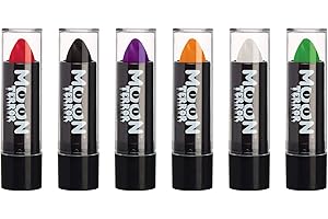 Moon Terror pomadka halloweenowa, do charakterystyki, makijażu SFX, 4,2 g (zestaw 6-sztuk)