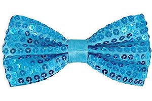 AUSUAYA B-i2T Nœud papillon à paillettes pour enfant ou petit garçon pour fête d'anniversaire