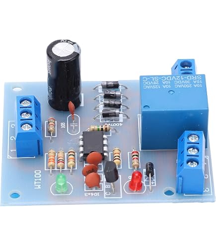 Module Contrôleur Niveau D'Eau Compact 9-12VDC - Carte Automatique Vidange Pompage