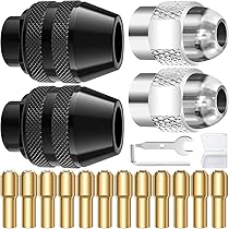 10 Pz Punte Per Trapano Colletto In Ottone 0,5-3,2 Mm - Foto 6