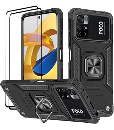 SEAHAI Cover For Realme 14 Pro Plus 5G, [Airbag Design] Rugged Slim Protective Case, Soft Silicone TPU Bumper Case Shockproof Anti-Drop Cover – Black