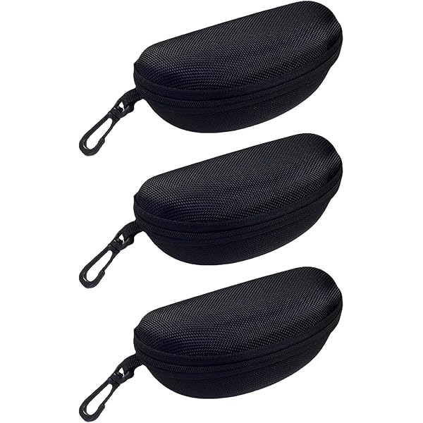 Set 5 Custodie Morbide Per Occhiali - In Microfibra, Con Chiusura A Coulisse, Nere E Pratiche - Foto 3