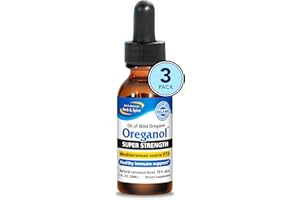NORTH AMERICAN HERB & SPICE Super Strength Oreganol P73 - 1 fl oz - Pack of 3 - Immune System Support - 285% More Potent Than Regular Strength - Non-GMO, Certified Organic - 582 Total Servings
