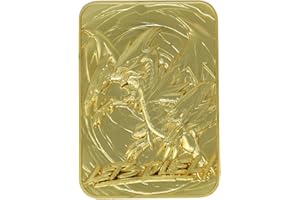 Fanattik Yu-Gi-Oh! YGO30G Limitierte Auflage, 24 K vergoldet, Sammlerstück – Blue Eyes Ultimate Dragon, Schwarz