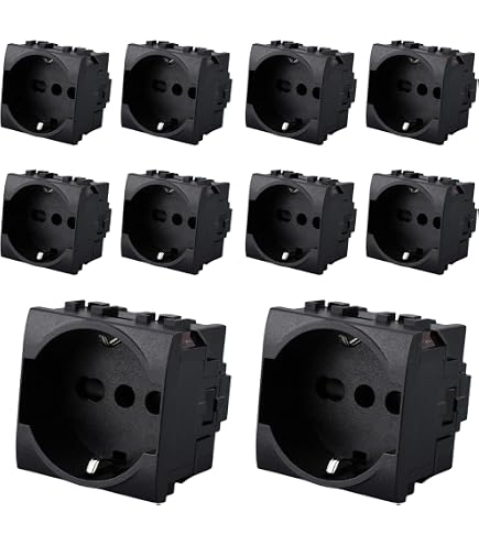 Legrand L4180/2 SDO Italian 2 2P + E anthracite – Bigaart