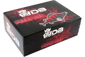 ANGEL-BERGER Wild Devil Baits Petri Box Boîte de pêche pour carnassiers Boîte cadeau Accessoires de pêche