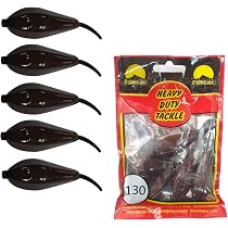 PRO FILSTAR Inline Gripper Lot De 5 Plombs De Pêche 70 G – Manchon Anti-enchevêtrement, Forme Ovale, Pour Mer, Lac Et Rivière