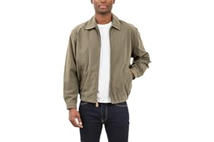 London Fog Męska kurtka golfowa Auburn z zamkiem błyskawicznym (regularne i duże rozmiary)