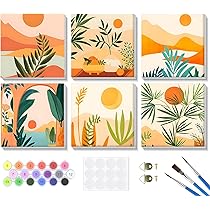 LWZAYS Pintura Por Números Para Adultos, Pintura De Paisaje De árbol De