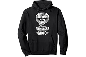 MAMAN À MOTO CADEAUX Biker Girl Motarde Cadeau Motocyclette Femme Casque De Moto Sweat à Capuche