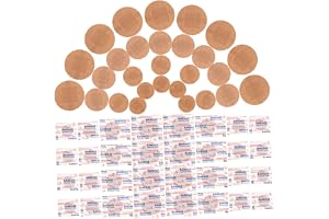 Mikikit 120 St Andningsbara Elastiska Tygplåster Hudvänlig Sårvård för Fingertoppar Stark Vidhäftning Ventilerande Material Portabel för och Resor