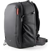 PGYTECH OneMo 3 Photography Backpack, AerisFrame Transport System | Metal Frame, Adjustable Breathable Panel, Belt, Expansion