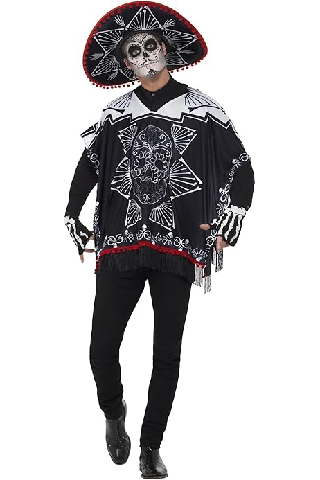 Los Muertos Vestito Halloween Scheletro Bambina Il Party Costume